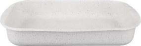 Tava de copt Oliver Voltz Nice OV51222E30S, 30x22x5,4 cm, Acoperire marmura, Fara PFOA, Crem