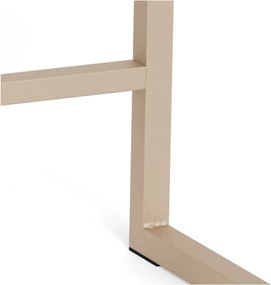 Masă consolă în culoare naturală cu aspect de lemn de stejar 40x140 cm Darlington – Actona