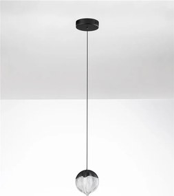 Lustra, Pendul modern LED ALICIA negru