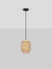 Pendul ratan decorativ design natural ASMA