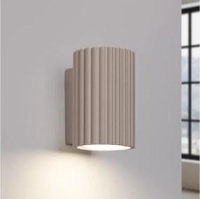 Brilagi - Aplică LED de perete CRESTO 1xGU10/10W/230V 10 cm taupe