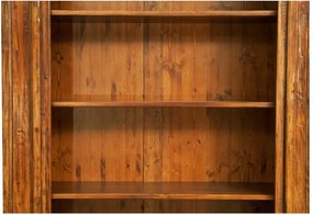 Biblioteca L230 47 H235 cm, lemn masiv