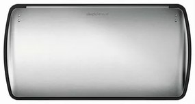 Simplehuman Coș de gunoi dreptunghiular cu pedalăpentru sortarea deșeurilor, 46 l, oțel
