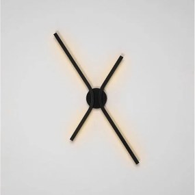 Aplica de perete LED CCT design modern AKRO negru