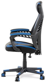 Fotoliu de birou/gaming Ymbun-Y213-BLUE (Negru + Albastru). 1042719