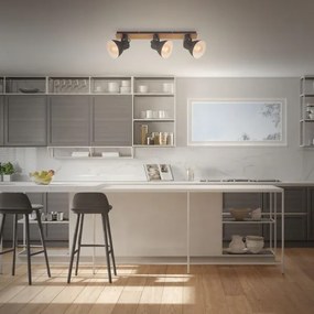 Spot Briloner 2742-035 SPOTLIGHT 3xE27/40W/230V negru