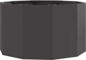 vidaXL Jardinieră Negru 90 x 90 x 50 cm Oțel