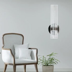 Aplică LED de perete AMBIENTE LED/6W/230V 3000/4000/6000K neagră