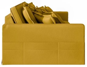 Canapea galbenă 236 cm Nora – Ropez