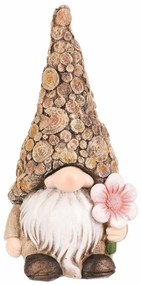Decorațiuni de grădină Elf floare, 11 x 9 x 21 cm,poliresină