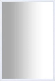 vidaXL Oglindă, alb, 60x40 cm