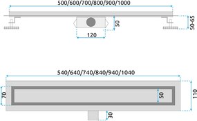 Rigola dus Rea NEOX brush gold 90