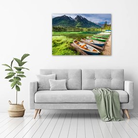 Print pe pânză Barci pe lac