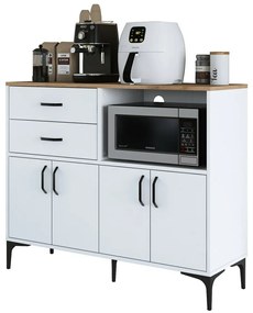 Dulap Jeby Walnut and White