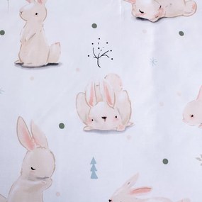 Lenjerie de pat pentru copii din bumbac pentru pătuț 100x135 cm Bunnies – Jerry Fabrics