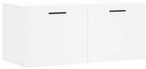 830092 vidaXL Dulap de perete, alb, 80x36,5x35 cm, lemn compozit