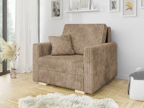 Fotoliu extensibil Clovea Pano I (maro deschis) (cu sp. depozitare). Promo -17%. 1105666