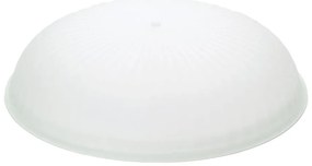 Abajur din sticlă universal ROCCA pentru soclu E27, Ø 40 cm, alb