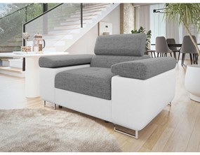 Fotoliu Terazuro 1 (Gri + Alb) . 1103850
