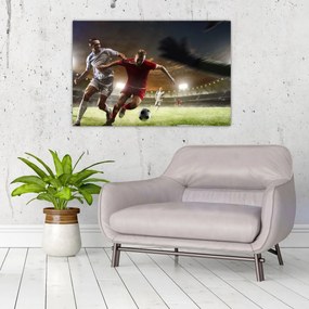 Tablou - Fotbaliști în acțiune (90x60 cm)