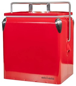 Lada frigorifica de gradina Retro rosu L29 cm