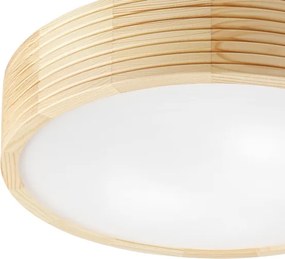 Plafonieră de baie NATURAL MODERN 3xE27/15W/230V Ø 37,5 cm pin