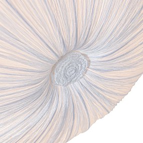 Plafoniera de design albă din mătase 60 cm cu 5 lumini - Plu