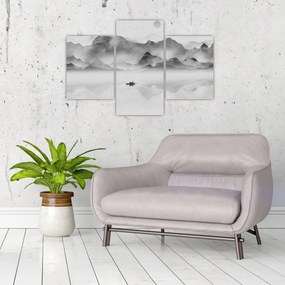 Tablou - Lac japonez (90x60 cm)