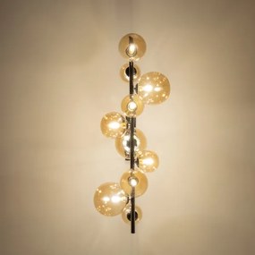 Lustră LED pe cablu Brilagi MILLA 10xG9/3W/230V crom lucios/auriu