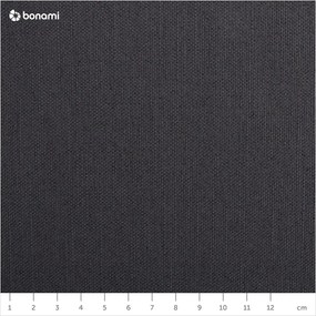 Pat boxspring gri cu spațiu de depozitare 180x200 cm Catania - Meise Möbel