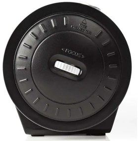 Ceas deșteptător radio cu afișaj LED și proiector 230V Nedis CLAR005BK