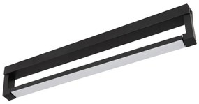 Aplica LED Susi 41498B, 12W, 880lm, lumina calda, neagra mata, IP44, Globo