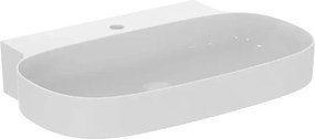 Lavoar suspendat Ideal Standard Atelier Linda-X alb lucios cu orificiu baterie 75 cm