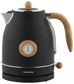 Fierbator de apa 1.7 L Klausberg KB7907 negru cu maro