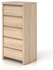 Comodă Kaspian KOM5S (Stejar sonoma). 798007