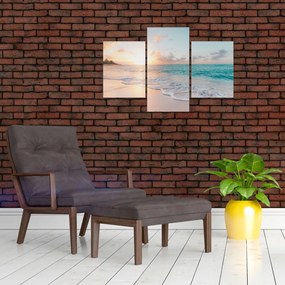 Tablou - Plaja de vis (90x60 cm)