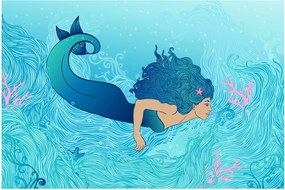 Tablou - Sirena (90x60 cm)