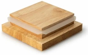 Continenta C3714 - Vas ceramic pentru alimente cu capac 10x10x20,5 cm