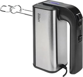 Mixer de mana Zilan ZLN2938 - 500W, 5 viteze + Turbo, inox