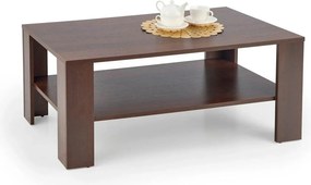 Masuta cafea KWADRO, nuc inchis, 110x65x53 cm
