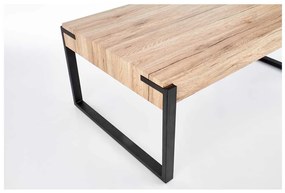 Măsuță de cafea Patti, stejar san remo / negru