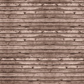 Fototapet, Horizontal Boards, Brown, Rebel Walls