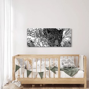Tablou - Grădină exotică (120x50 cm)