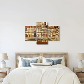 Tablou - Cartierul Waterfront, Portugalia (90x60 cm)