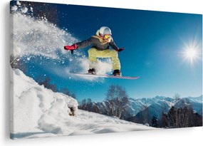 Tablou - Snowboarder (90x60 cm)
