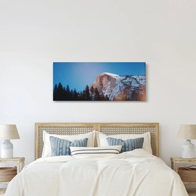 Tablou - Crestele munților noaptea (120x50 cm)