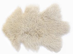 Covor din blana de oaie Tibetan Long Wool Single 80x50cm