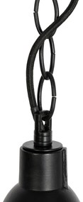 Set de 3 lămpi suspendate industriale negre - Cabin