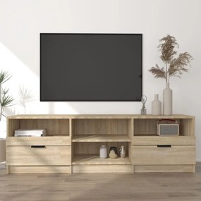 Comoda TV, stejar sonoma, 150x33,5x45 cm, lemn prelucrat 1, Stejar sonoma