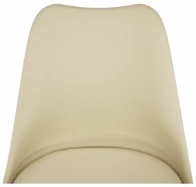 Scaun, cappuccino vanilie fag, BALI 2 NEW - Livrare rapida Bej